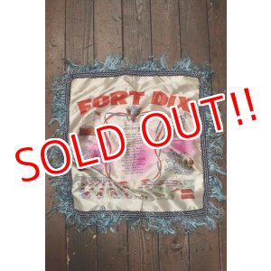 画像: dp-220301-06 U.S.ARMY "FORT DIX" 1950's-1960's Cushion Cover