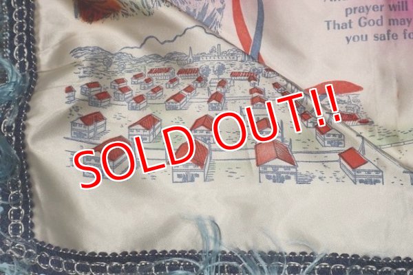 画像4: dp-220301-06 U.S.ARMY "FORT DIX" 1950's-1960's Cushion Cover