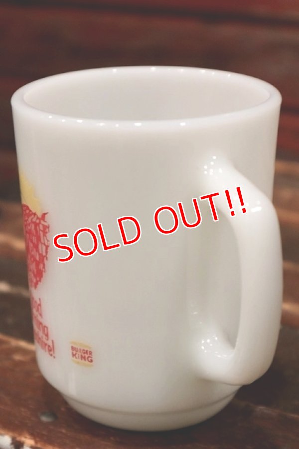 画像6: kt-220301-13 BURGER KING / Anchor Hocking 1980's〜 "Good Morning New Hampshire!" 9 oz Mug