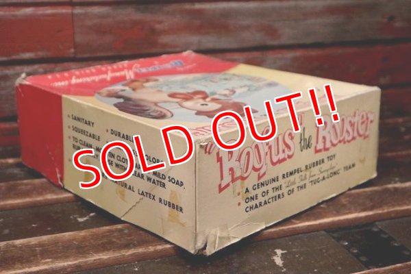 画像13: ct-220401-27 REMPEL / 1950's "Roofus" the Rooster Squeaky Doll