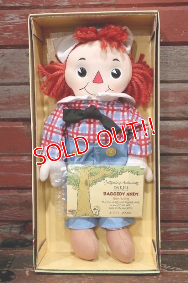 画像1: ct-220301-43 RAGGEDY ANDY / DAKIN 2001 "Goes Sailing" Doll