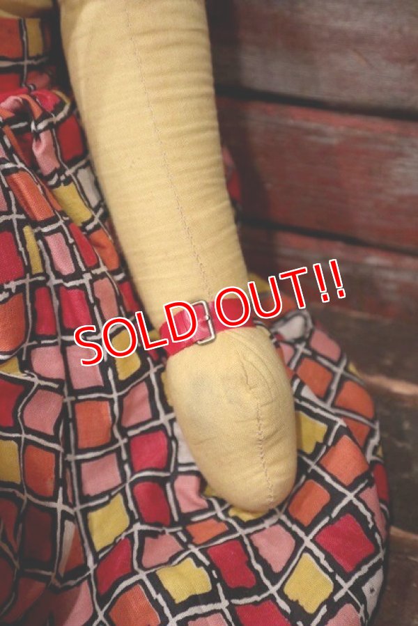 画像7: ct-220301-34 Vintage Mask Face Doll