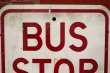 画像2: dp-220401-03 Road Sign "BUS STOP NO PARKING"