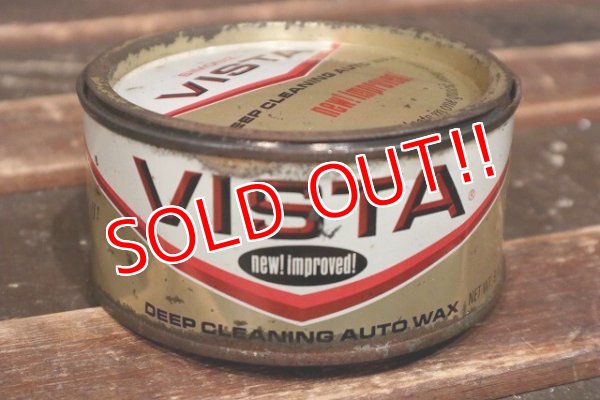 画像2: dp-220301-105 VISTA / Vintage DEEP CLEANING AUTO WAX Can