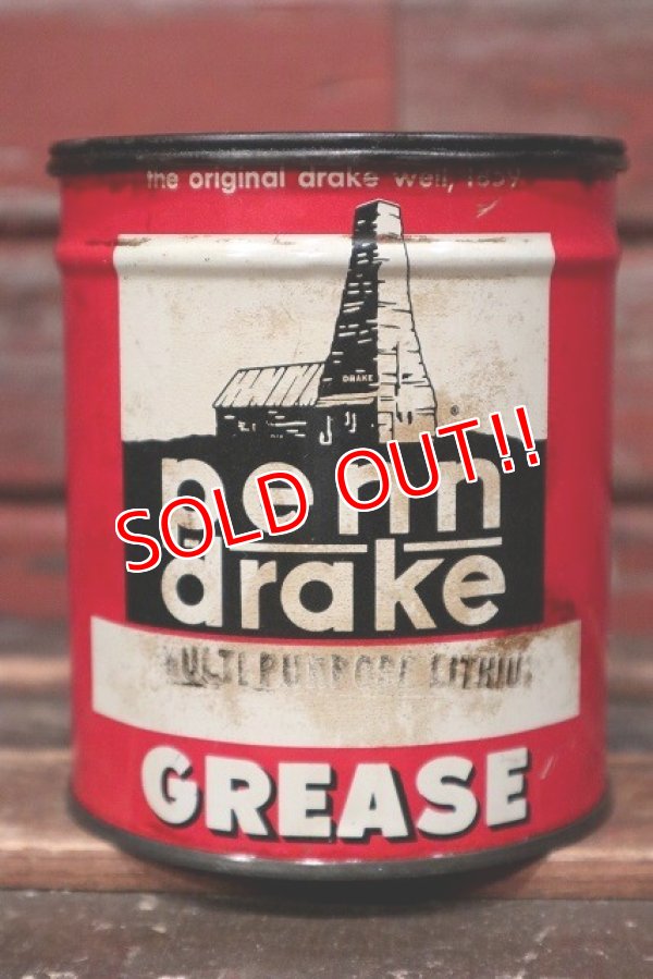 画像1: dp-220301-111 penn drake / Vintage LUBRICANT Can