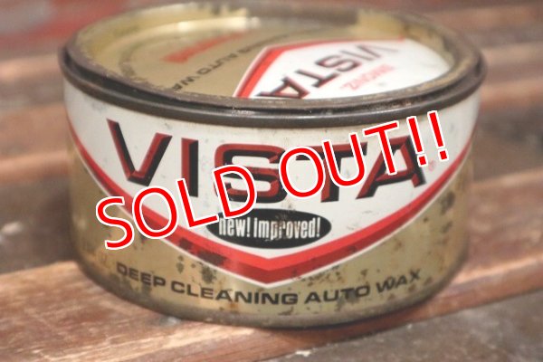 画像3: dp-220301-105 VISTA / Vintage DEEP CLEANING AUTO WAX Can