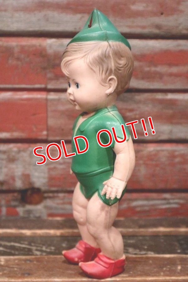 画像3: ct-220401-10 Peter Pan / Sun Rubber 1950's Doll