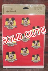 画像: nt-220401-01 Mickey Mouse Club / Hallmark 1970's〜Seals