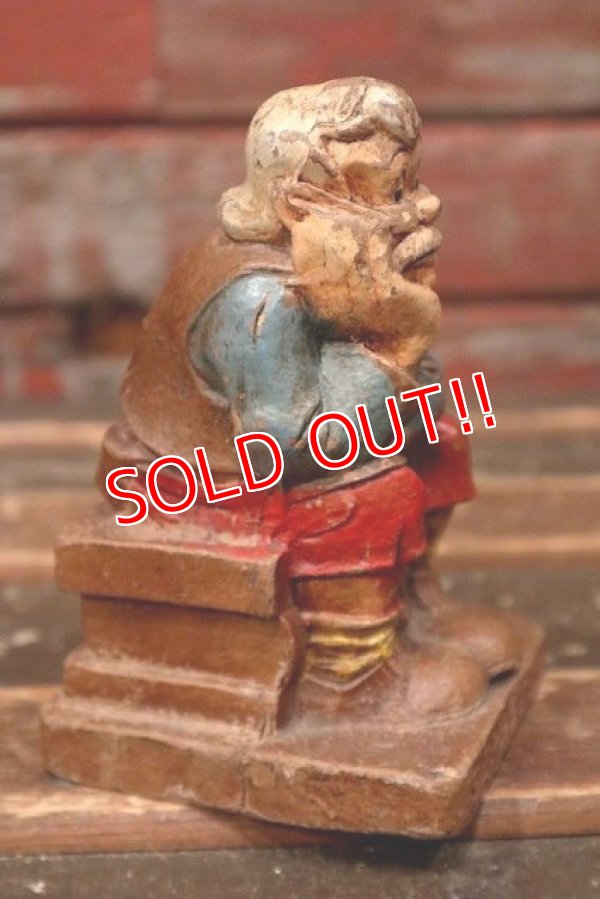 画像4: ct-220401-16 Mister Geppetto / 1940's Wood Fiber Figure