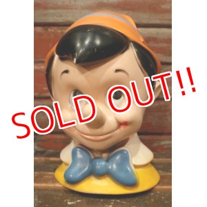 画像: ct-220401-83 Pinocchio / Play Pal Plastic 1970's Face Bank