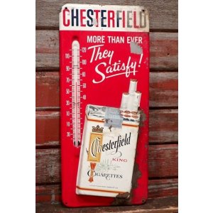 画像: dp-220401-57 CHESTERFIELD / 1950's Thermometer Sign