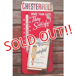 画像: dp-220401-57 CHESTERFIELD / 1950's Thermometer Sign
