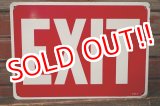 画像: dp-220401-255 EXIT / Steel Sign