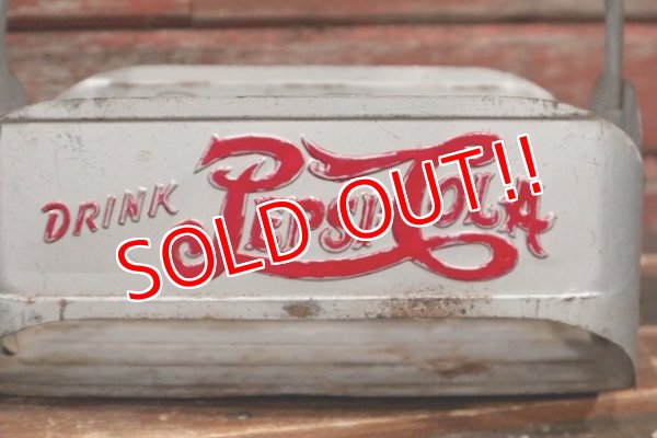 画像3: dp-220401-265 PEPSI / 1940's Metal Bottle Carrier