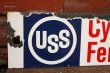 画像2: dp-220401-26 USS Cyclone Fence / Vintage Sign