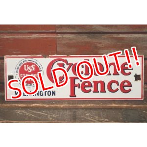 画像: dp-220401-27 USS Cyclone Fence / Vintage Sign