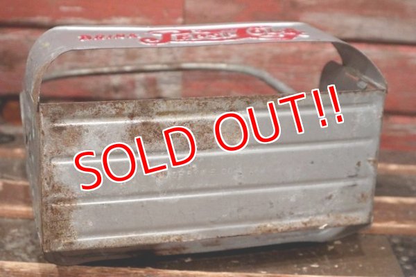 画像9: dp-220401-265 PEPSI / 1940's Metal Bottle Carrier