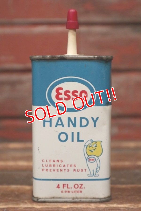 画像1: dp-220401-152 Esso / 1950's-1960's Handy Oil Can