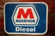 画像1: dp-220401-19 MARATHON Diesel / Road Sign