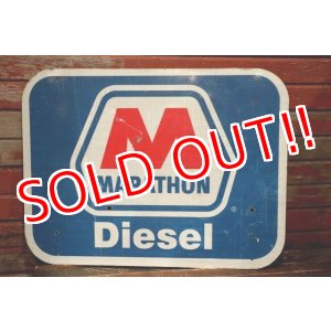 画像: dp-220401-19 MARATHON Diesel / Road Sign