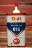 画像1: dp-220401-158 GULF / HOUSEHOULD OIL Handy Can