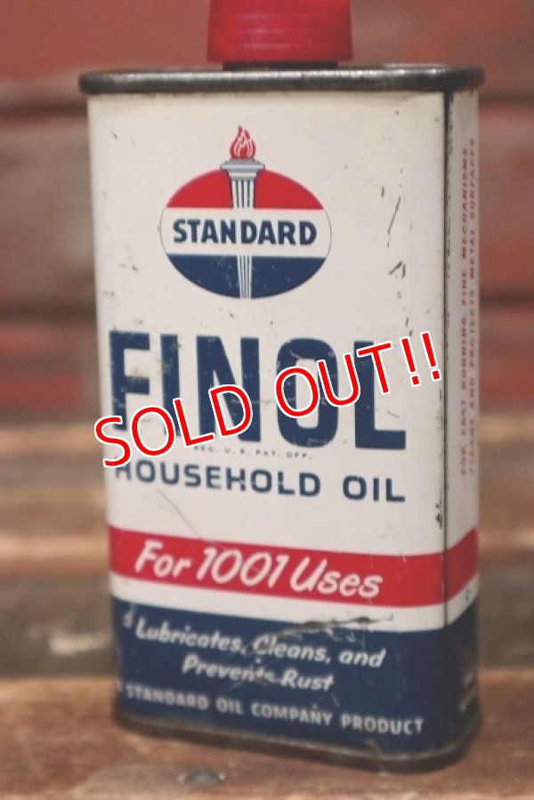 画像2: dp-220401-168 STANDARD / FINOL HOUSEHOULD OIL Handy Can