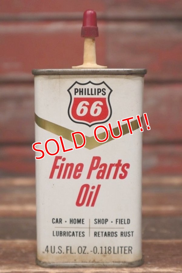 画像1: dp-220401-167 Phillips 66 / 1960's-1970's Fine Parts Oil Handy Can