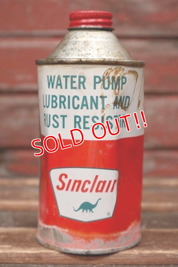 画像1: dp-220401-121 Sinclair / 1960's〜Water Pump Lubricant and Rust Resistor Can