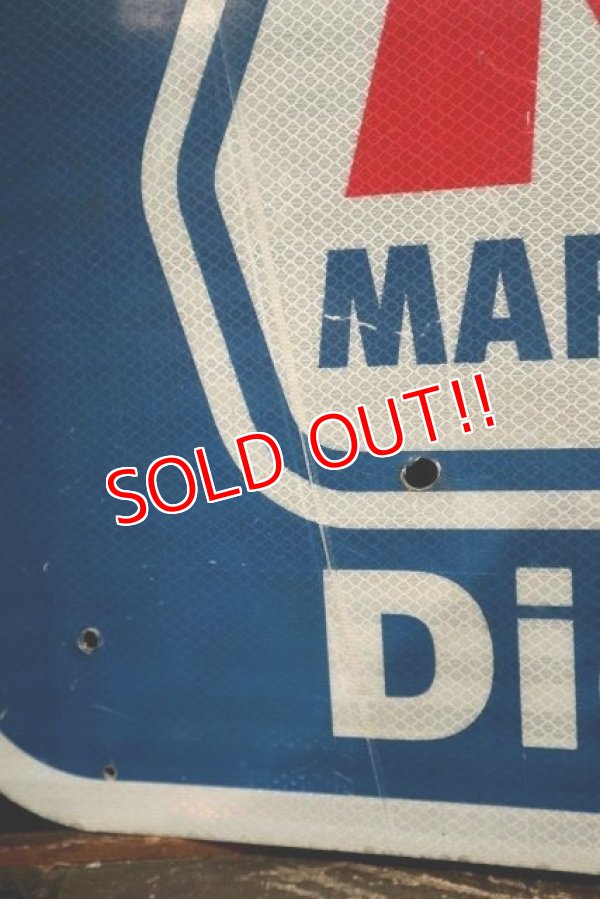 画像5: dp-220401-19 MARATHON Diesel / Road Sign
