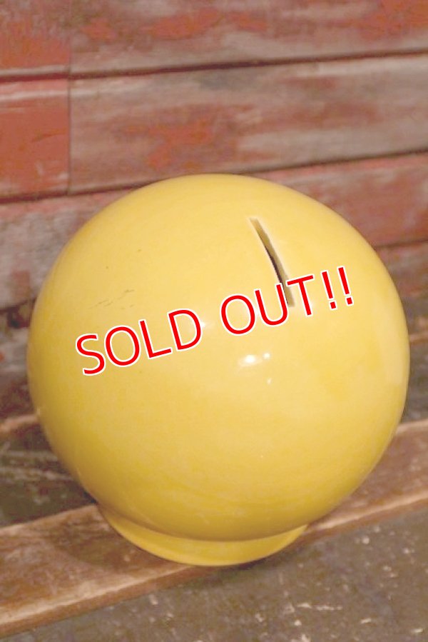 画像4: dp-220401-39 McCOY POTTERY / 1970's Smiley Face Coin Bank