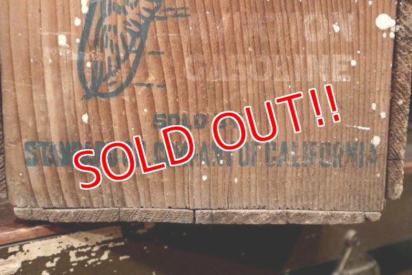 画像4: dp-220401-59 STANAVO(Standard Oil California Avitation) / 1940's Wood Box