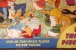 画像7: ct-220401-74 Walt Disney's / jaymar 1990's 2 Assorted Stay-In-Tray Puzzle