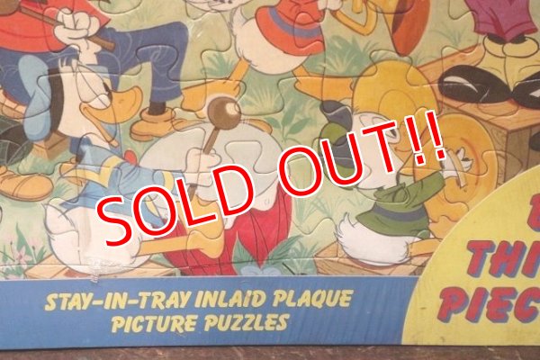 画像7: ct-220401-74 Walt Disney's / jaymar 1990's 2 Assorted Stay-In-Tray Puzzle