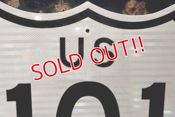 画像2: dp-220401-16 Road Sign "US 101"