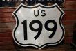 画像1: dp-220401-15 Road Sign "US 199"