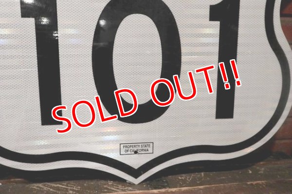 画像3: dp-220401-16 Road Sign "US 101"