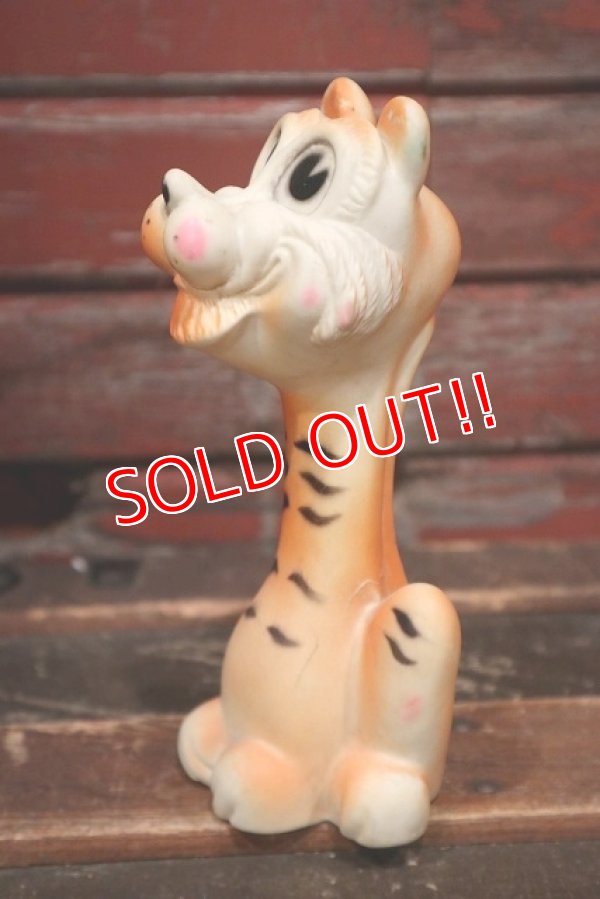 画像3: ct-220401-45 FORMULETTE / 1960's Tiger Squeaky Doll