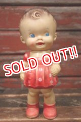 画像: ct-220401-33 SUN RUBBER × Ruth E Newton / 1950's Chunky Girl Rubber Doll
