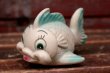 画像1: ct-220401-15 CHILDHOOD / Gold Fish Vintage Rubber Doll