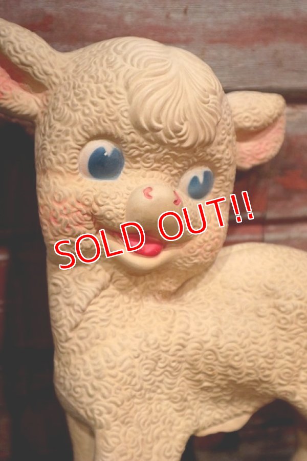 画像2: ct-220401-28 REMPEL / 1940's "JOSIE" THE RAMB Squeak Doll