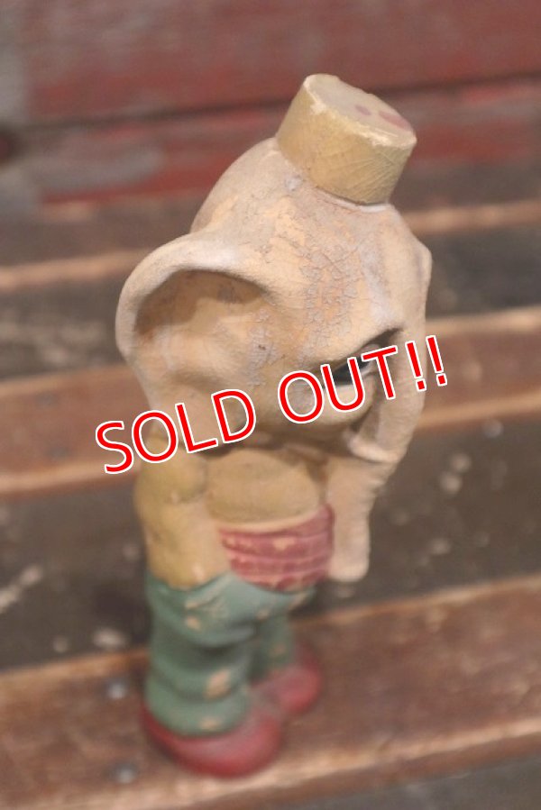 画像4: ct-220401-43 Unknown / Made in Czechoslovakia Elephant Doll