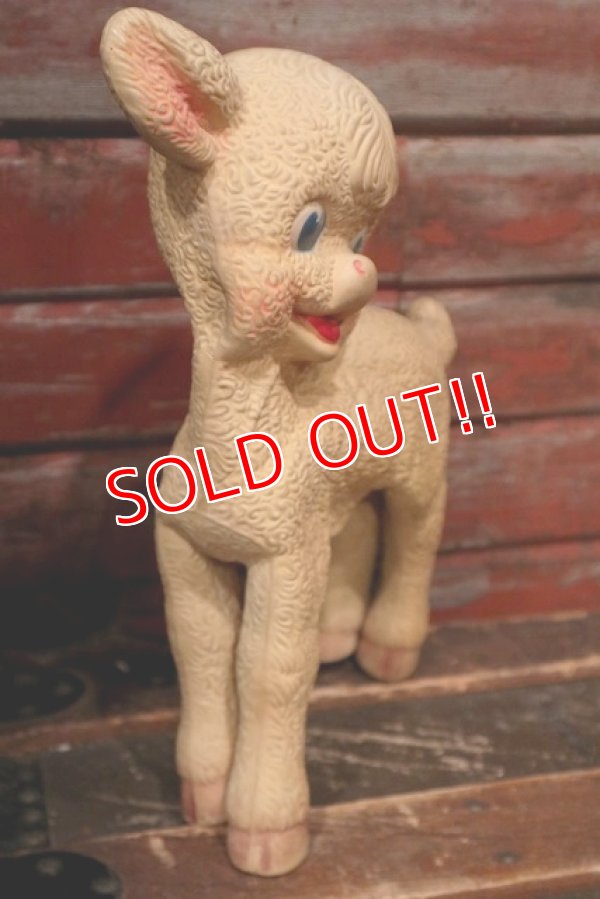 画像3: ct-220401-28 REMPEL / 1940's "JOSIE" THE RAMB Squeak Doll