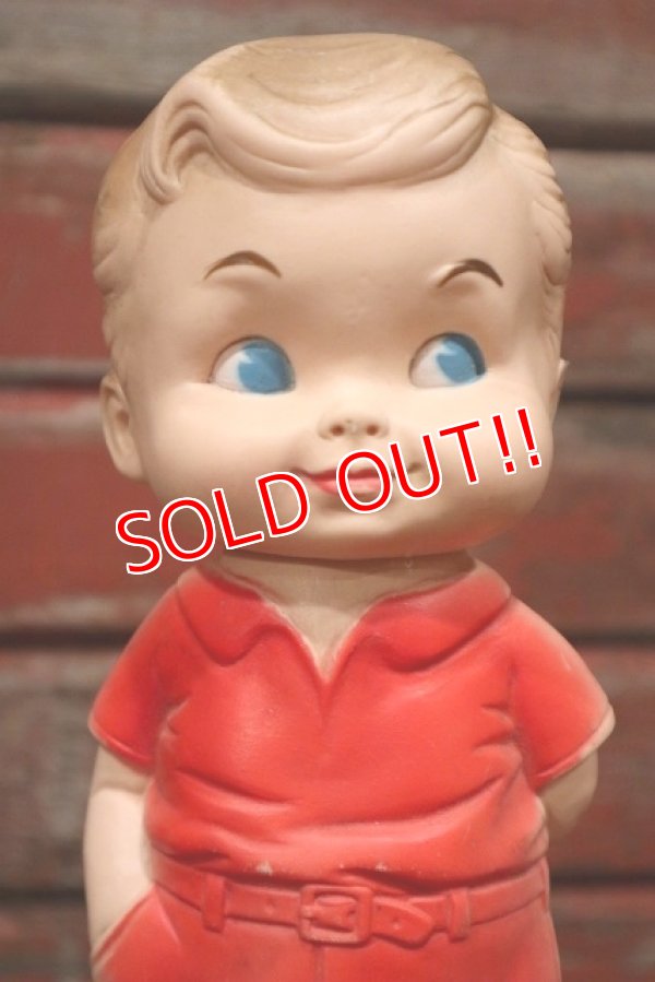 画像2: ct-220401-38 EDWARD MOBLEY / 1962 Boy Rubber Doll