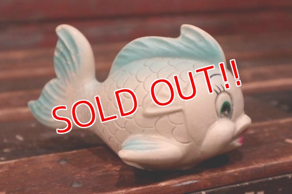 画像3: ct-220401-15 CHILDHOOD / Gold Fish Vintage Rubber Doll