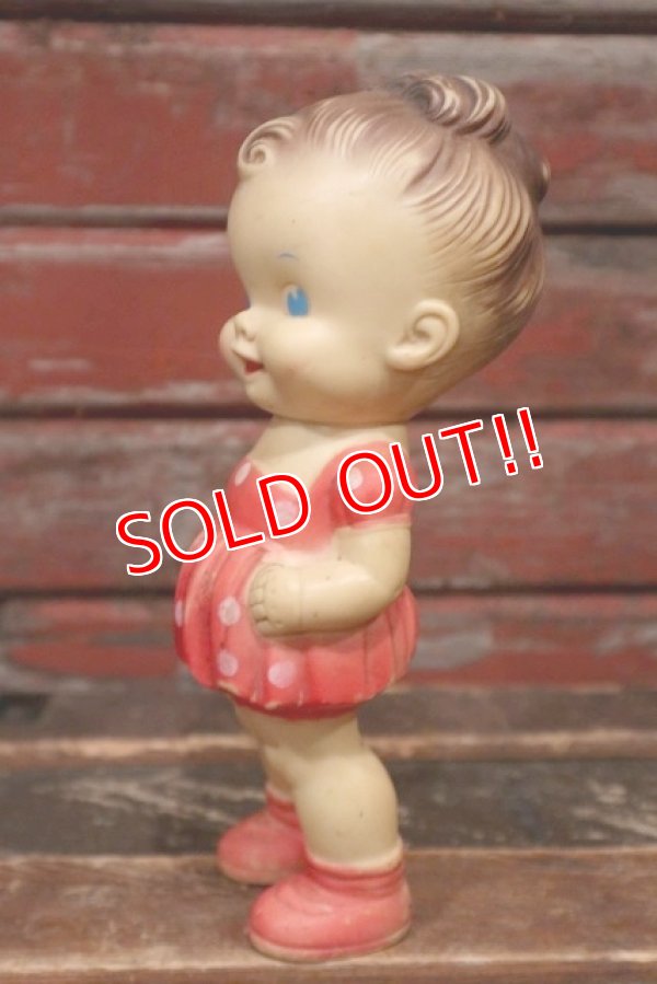 画像5: ct-220401-33 SUN RUBBER × Ruth E Newton / 1950's Chunky Girl Rubber Doll