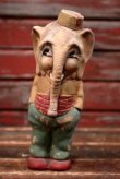 画像1: ct-220401-43 Unknown / Made in Czechoslovakia Elephant Doll