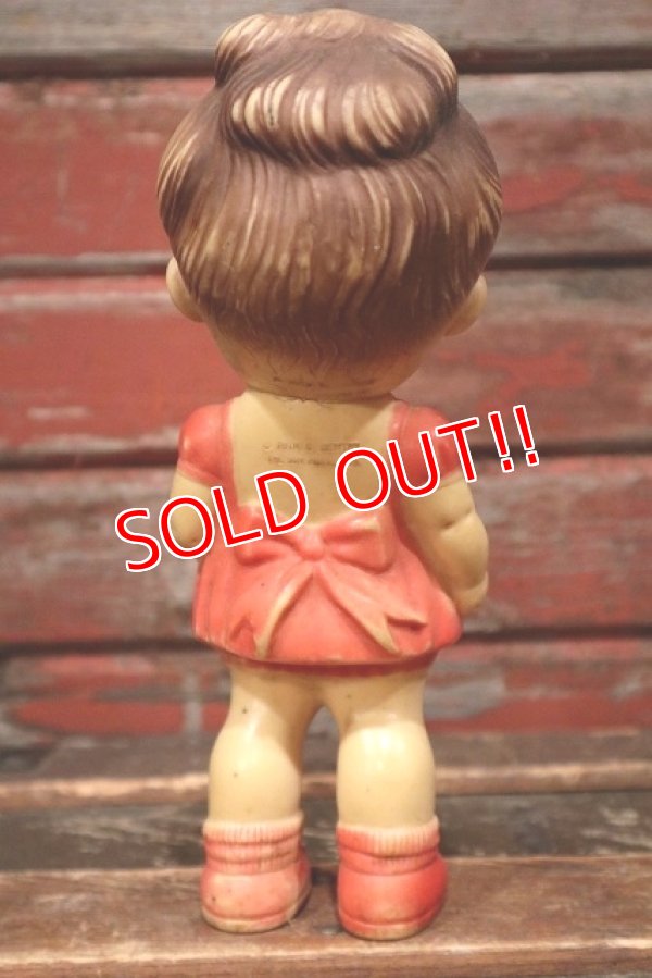 画像6: ct-220401-33 SUN RUBBER × Ruth E Newton / 1950's Chunky Girl Rubber Doll