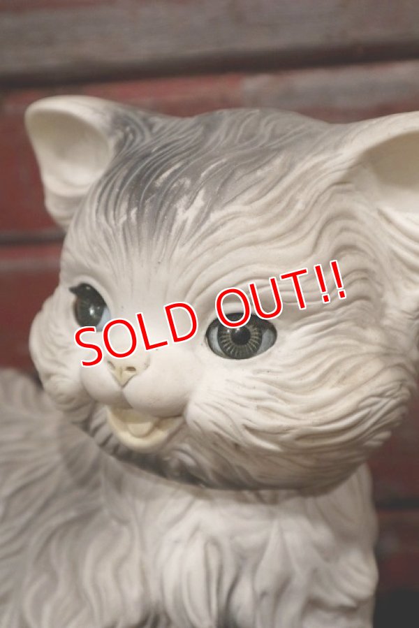 画像2: ct-220401-29 EDWARD MOBLEY / 1960's Kitten Cat Rubber Doll