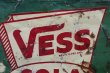 画像3: dp-220401-05 VESS COLA / 1940's Metal Sign