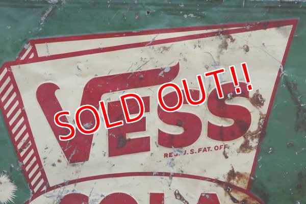 画像3: dp-220401-05 VESS COLA / 1940's Metal Sign